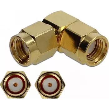 Juhtmeühendus DeLOCK 89949 RP-SMA Kuldne