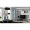 Cama TV-alus SOHO 180 valge/hall läikiv
