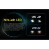 Peapaelaga taskulamp Nitecore HU2000, 10 LED-i, USB-laetav liitium-ioon, alumiinium+polükarbonaat, IP68 veekindel
