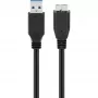 USB A kuni Micro-USB B kaabel GOOBAY 95026 — 1,8 m, isane-isasele, must
