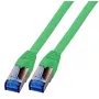 EFB-Elektronik RJ45 paigalduskaabel Cat.6A S/FTP TPECat.7 toorkaabel superpaindlik roheline 1,5m Tootja: EFB Elektronik (K5525FGN.1,5)
