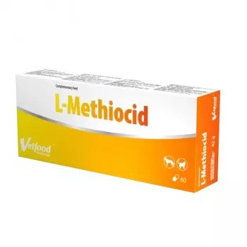 VETFOOD L-Methiocid - toidulisandid koertele ja kassidele - 60 tk
