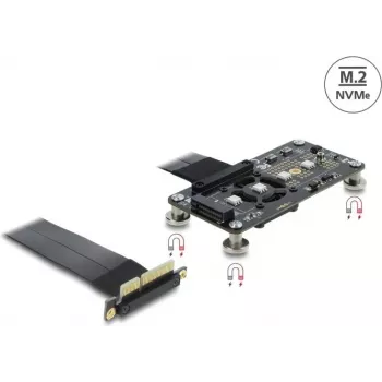 DELOCK PCI Express 3.0 x4 – M.2 Key M adapter, 10 cm kaabel, mudel 64357