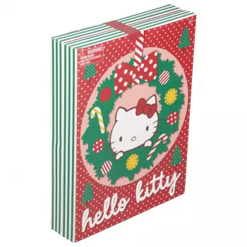 Advendikalender Paladone Hello Kitty kirjatarbed 24-päevane komplekt igapäevaste kirjatarvete kingitustega
