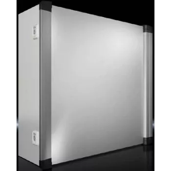 Jaotuskapp Rittal AX 6315.650 — seinale paigaldatav paigalduskapp 210×600×600 mm, teras/alumiinium/plast, helehall