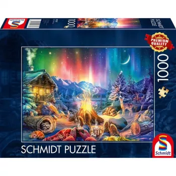 Lagerfeuerromantik unterm Sternenhimmel, pusle 1000 tükki