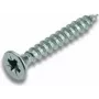Kruvi cimco 190027, galvaniseeritud metall, puitkiudplaadile, 30 mm pikkus, 4 mm keerme läbimõõt, 1 tk