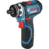 Bosch GSR 12V-15 FC Professional 1300 RPM kiirkinnitus 600 g Must, Sinine