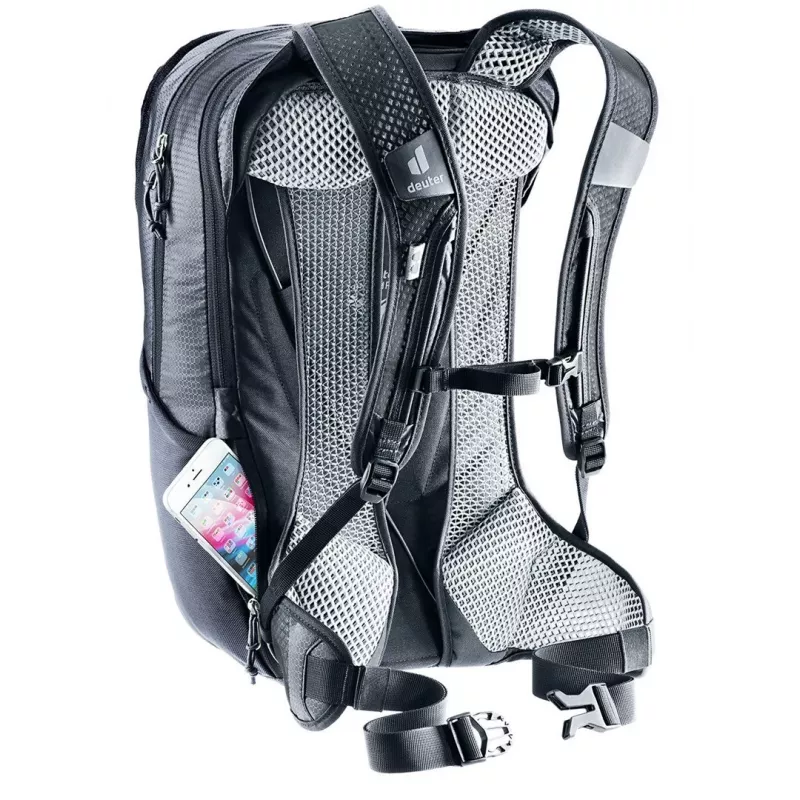 Deuter Race Air 14+3 14 L Must Matkamine Jalgrattasõit Unisex