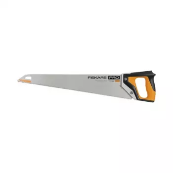Fiskars Pro PowerTooth rauasaag 55 cm Must, Hõbedane, Kollane