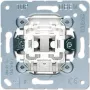 Surulüliti JUNG 534 U, 1P, 250 V AC, 10 A, metallvalge