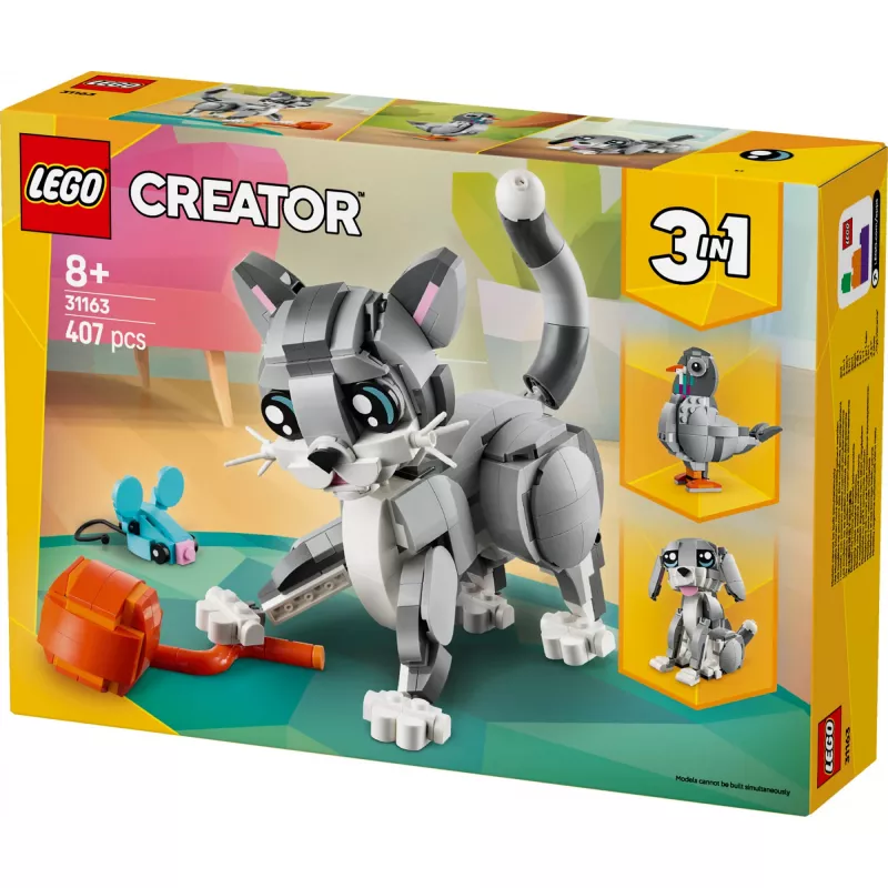 LEGO CREATOR 3 IN 1 31163 Mänguline Kass