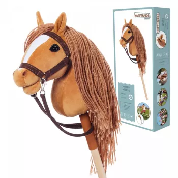 Hobuke pulgal HOPPIHORSE Hobby Horse A4 Kastan