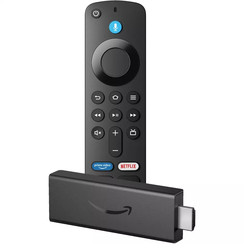 Voogedastusseade, Amazon Fire TV Stick HD, Full HD, 8 GB salvestusruumi, Alexa kaugjuhtimispult