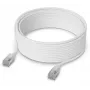 Networking kaabel Ubiquiti UACC-Cable-Patch-EL-C6A-12M-W RJ-45 Cat6a 12m Läbipaistev Valge