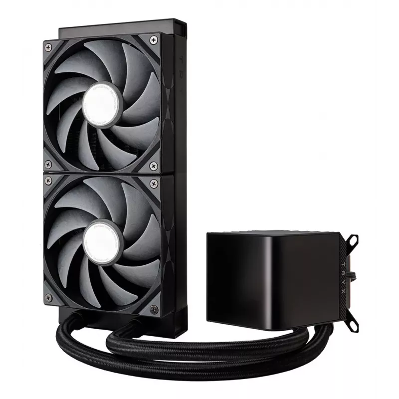 TRYX PANORAMA 240 Protsessori vedelikjahutuse komplekt 12 cm Must 1 tk