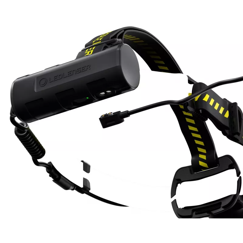 Ledlenser 502195 taskulamp Must, Kollane Pealamp LED