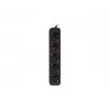 Pikendusjuhe Lanberg PS0-05F-0300-BK 3m 5 vahelduvvoolupistikupesa Siseruumides Must