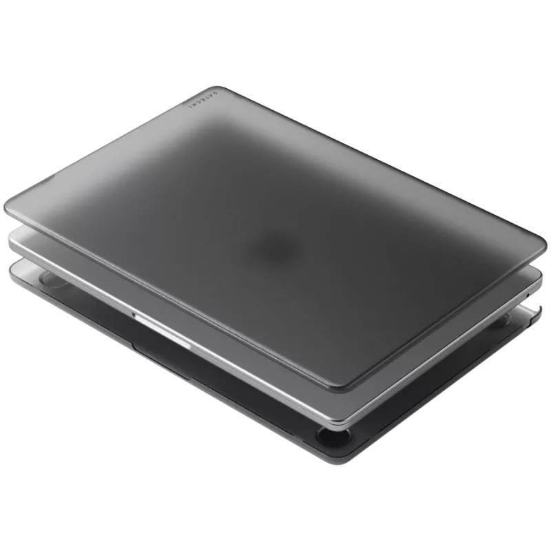 Satechi Eco Hardshell ümbris ST-MBAM2DR, MacBook Air 13 M2 jaoks, tume