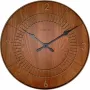 NeXtime klok 3113br Wood Round, Ø50 cm, Seinale paigaldatav, Pruun