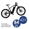 Akyga AK-EV-24 laadija 42V/2A 84W Bosch 1.2m