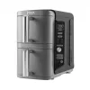 Ninja SL400EU fritüür Double 9.5 L 2470 W kuumaõhufritüür Must, Hall
