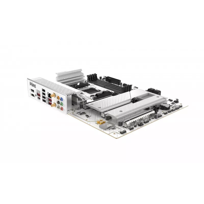 Emaplaat Sapphire PURE B850A WIFI7 ATX — B850 kiibistik, Wi‑Fi 7, DDR4 tugi