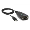Tripp Lite USA-19HS Keyspan USB-sarjaadapter - USB-A-pistik DB9 RS232-pistikule - 0,91 m - TAA (USA-19HS)