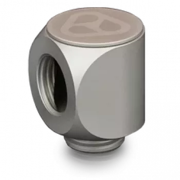 Thermal Grizzly DeltaMate Rotary 90° – vesijahutuse liitmik, matt nikkel, 1 tk (TG-DM-FIT-0203)
