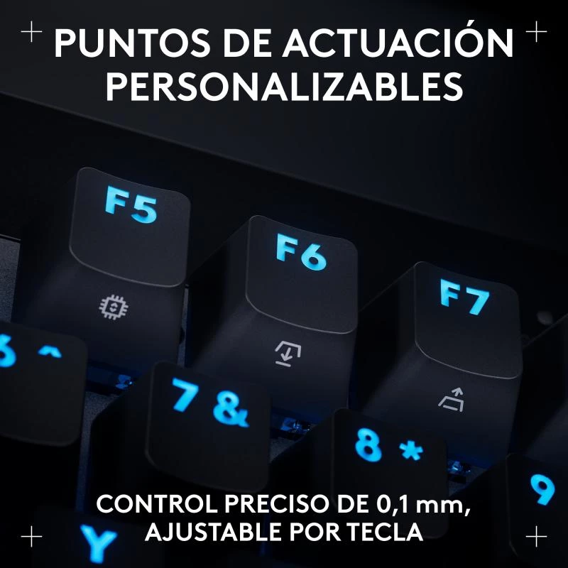 Logitech G PRO X TKL RAPID klaviatuur mänguritele USB QWERTY must