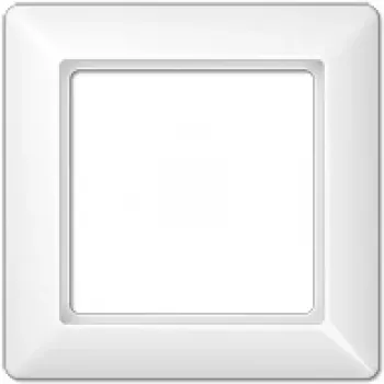 Elektriline seinakontakti kate JUNG AS 581 WW valge, duroplast, 80,5×80,5 mm