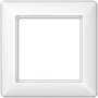 Elektriline seinakontakti kate JUNG AS 581 WW valge, duroplast, 80,5×80,5 mm