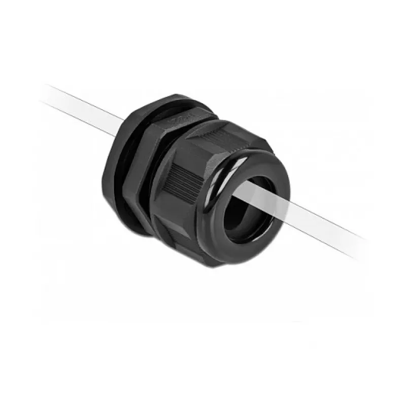 Kaablitihend DeLOCK 60387 Must Plastik 2 tk