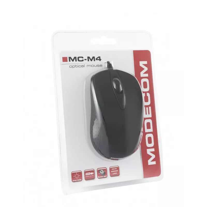 Modecom MC-M4 hiir USB Type-A optiline 800 DPI mõlemakäeline