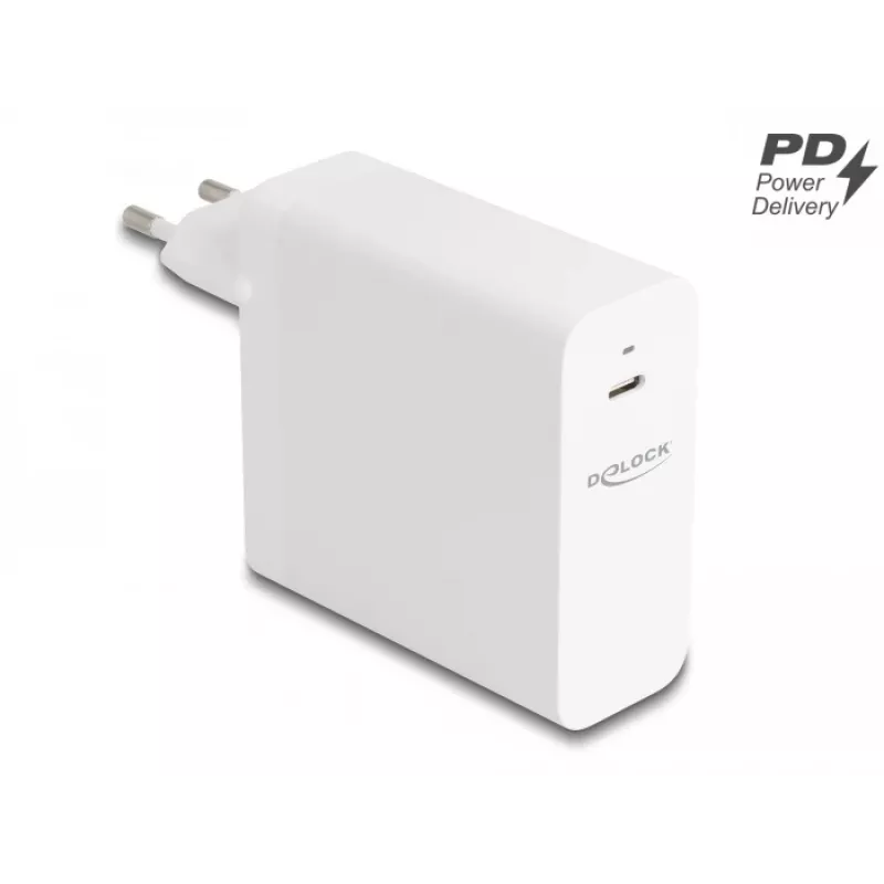 Laadija DeLOCK USB GaN 140W PD 3.1 siseruumides vahelduvvoolu universaalne