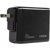 PD laadur INTER-TECH PD-3100 100W USB-C must kiirtoiteadapter
