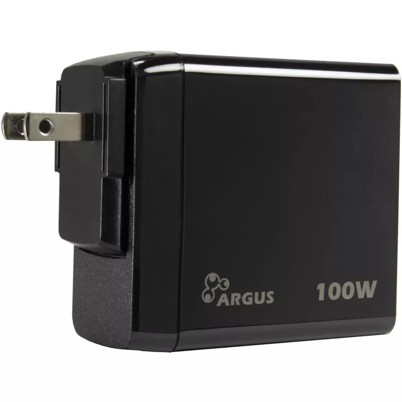 PD laadur INTER-TECH PD-3100 100W USB-C must kiirtoiteadapter