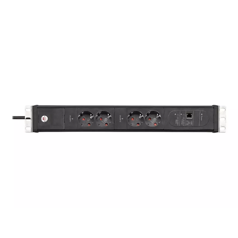 Brennenstuhl Premium-Web-Line V3 IP-juhitav pistikupesa, 4 pesa, Ethernet, 3 m (1156057984)