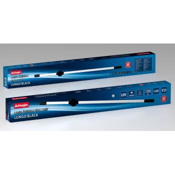 Activejet Lungo must LED seinavalgusti