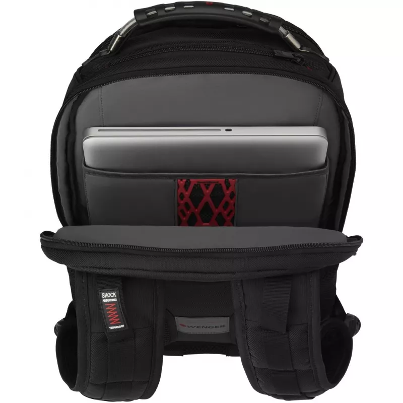 Wenger IBEX Deluxe - sülearvuti seljakott - 43,2 cm - 35,60 cm (14 inch) - 40,6 cm (16 inch) - must (606493)