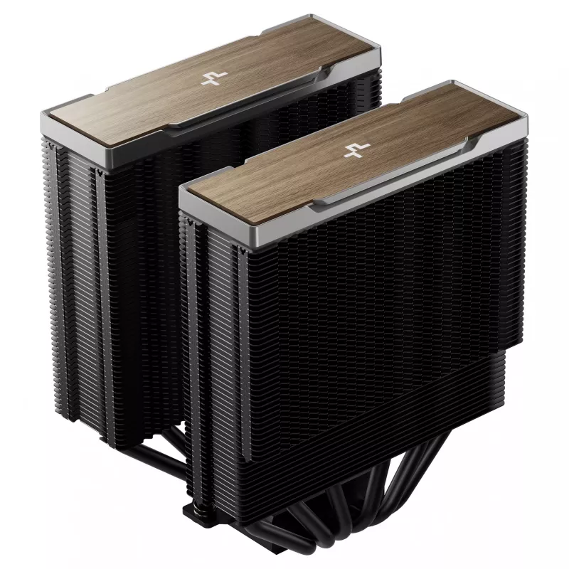 DeepCool AK620 G2 õhkjahuti, 120 mm ventilaator, ühildub LGA1700/1200/115x ja AM4/AM5, must, 144×127×159 mm