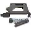 ICY Dock ToughArmor MB111VP-B - mobiilne mälu raam - and2 / and3 SSD Mobiilraam - 2.5 (6,4 cm) - NVMe - PCIe 4,0 x4 - Must (MB111VP-B)