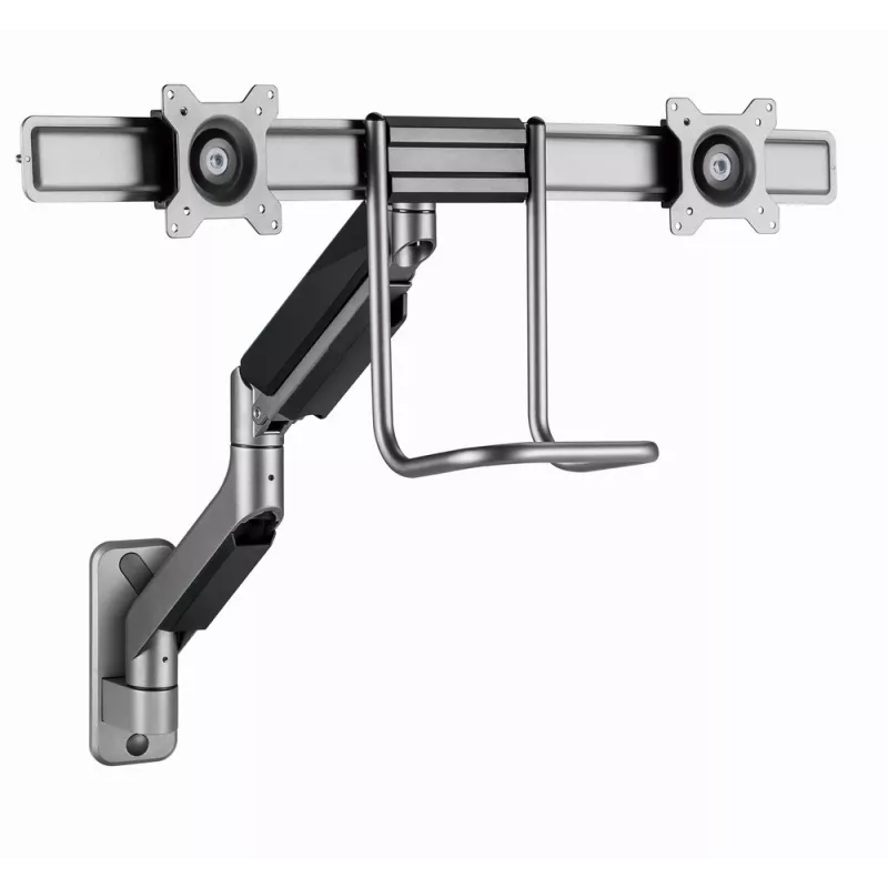Gembird reguleeritav seinal 2-ekraani paigaldusharu 17 inch-32 inch kuni 8 kg MA-WA2-02