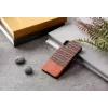 Telefoniümbris man and wood iPhone X/XS jaoks — pruun ruuduline mustade aktsentidega