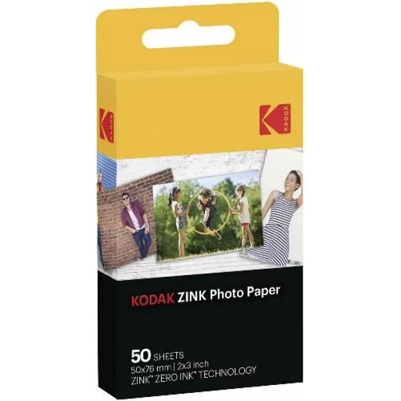 Fotopaber Kodak ZINK 50 tk 50 x 76 mm