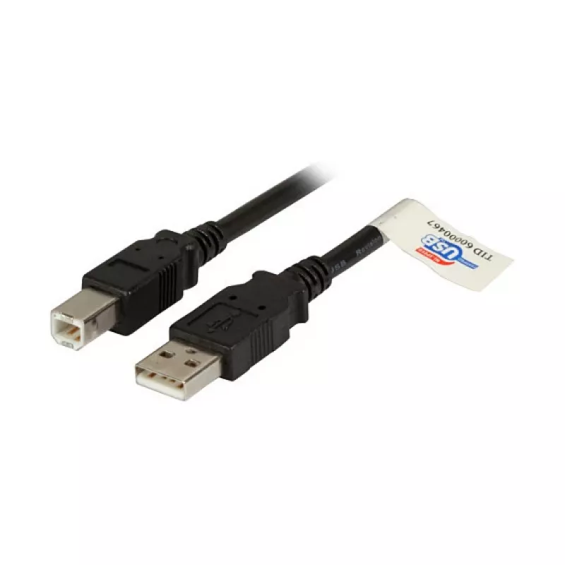 Efb K5256SW.5 USB-kaabel, must