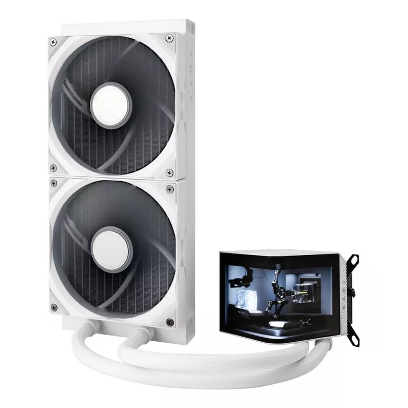 TRYX PANORAMA 280 Protsessor Vedelikjahutuskomplekt 14 cm Valge 1 tk