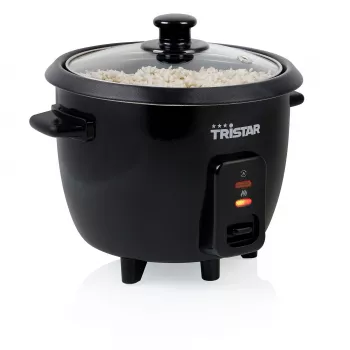 Riisikeetja Tristar RK-6141, 0,6 L maht, 300 W, must, nuppjuhtimine