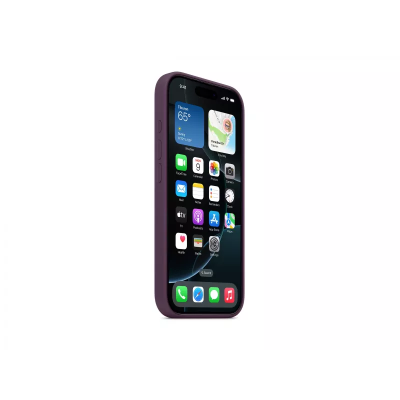 Apple iPhone 16 Pro silikoonümbris MagSafe'iga - ploom