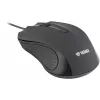 USB-juhtmega hiir, 3 nuppu, kummeeritud pind, 1000DPI